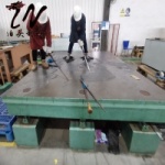 沈阳铸铁平板刮研铲刮厂家承接检验平板划线平板刮研维修精度修理恢复